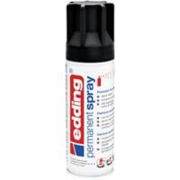 edding Permanent spray Premium Acrylic e-5200 Matzwart 231 g
