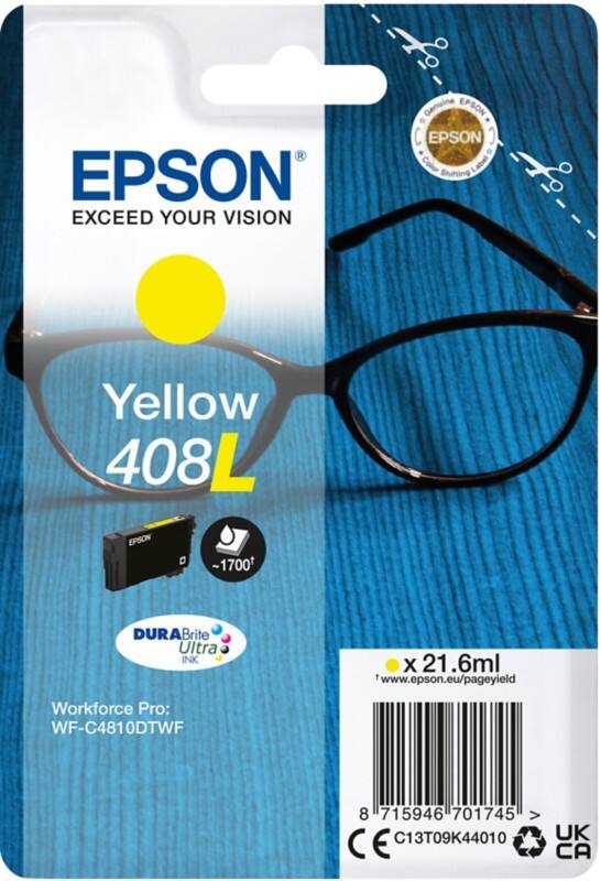 Epson T09K Origineel Inktcartridge C13T09K44010 Geel