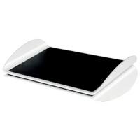 Leitz Ergo WOW Ergonomische In hoogte verstelbare voetensteun voor computer 6503 508 x 300 x 135 mm Wit, zwart