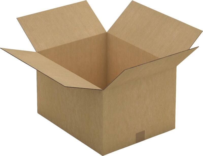 RAJA Verzenddoos Dubbele Wand Karton 284 (B) x 120 (D) x 584 (H) mm Bruin 10 Stuks