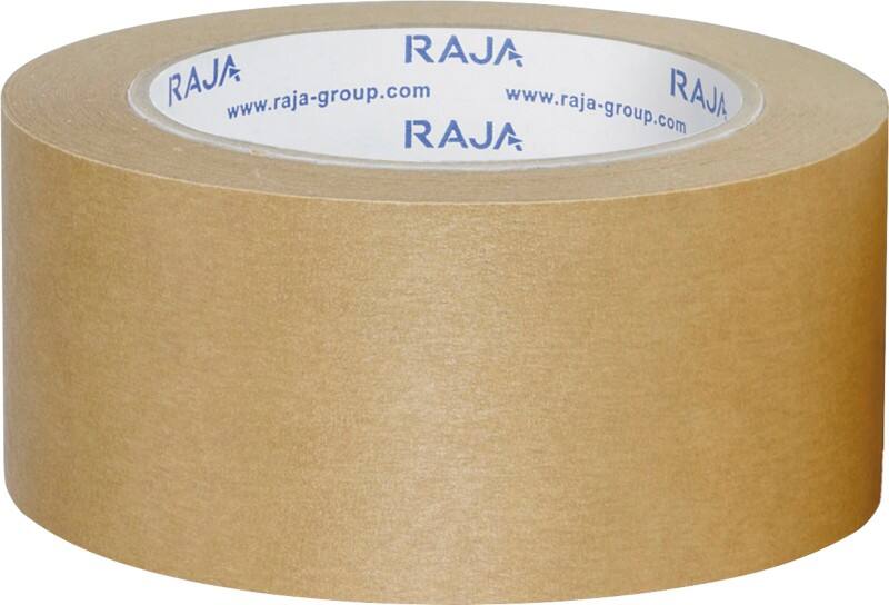 RAJA Verpakkingstape Bruin 50 mm (B)50 m (L) Papier 6 Stuks