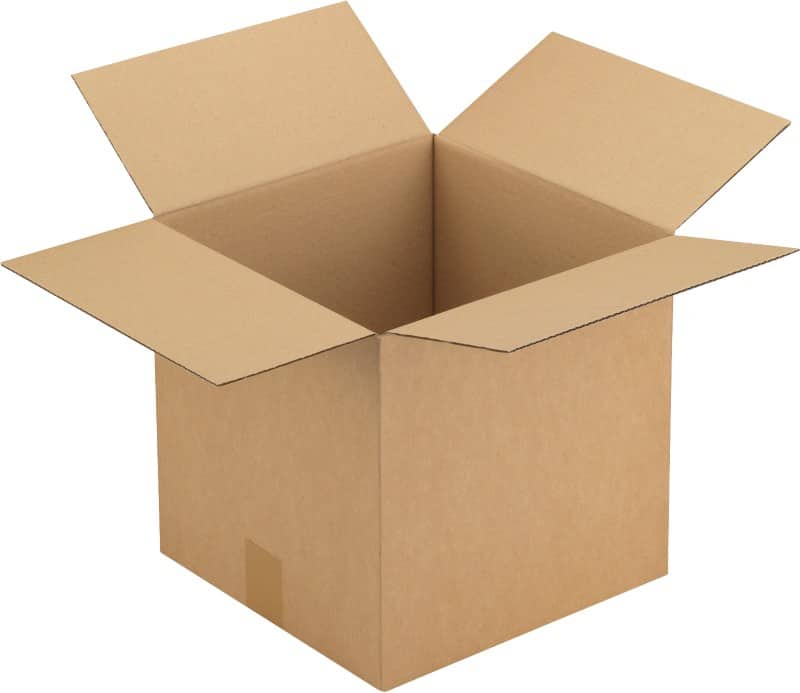 RAJA Verzenddoos Enkele Wand Karton 300 (B) x 300 (D) x 300 (H) mm Bruin 25 Stuks
