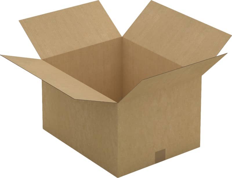 RAJA Verzenddoos Enkele Wand Karton 400 (B) x 300 (D) x 500 (H) mm Bruin 20 Stuks