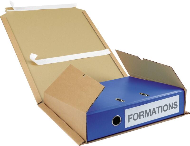 RAJA Verzenddoos Enkele Wand Karton Bruin 365mm x 300mm x 82mm 25 Stuks