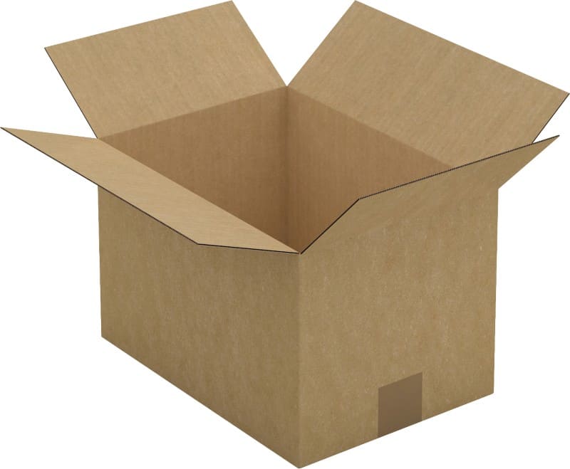RAJA Verzenddoos Enkele Wand Karton 220 (B) x 200 (D) x 310 (H) mm Bruin 25 Stuks