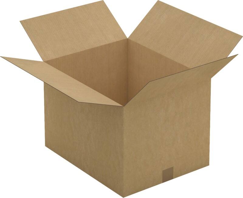 RAJA Verzenddoos Enkele Wand Karton 390 (B) x 340 (D) x 490 (H) mm Bruin 20 Stuks