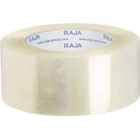 RAJA verpakkingstape laag geluidsniveau transparant 48 mm (B) x 66 m (L) PP (Polypropeen) 36 stuks