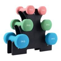 Peak Power Aerobics halterpiramide ZY331100000404 15 kg Zwart