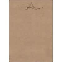Sigel Kerstpapier 21 x 12 cm Bruin 100 Stuks