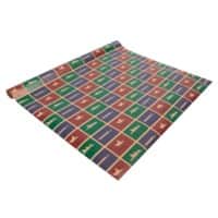 Sigel Cadeaupapier Papier Bruin, Groen, Rood