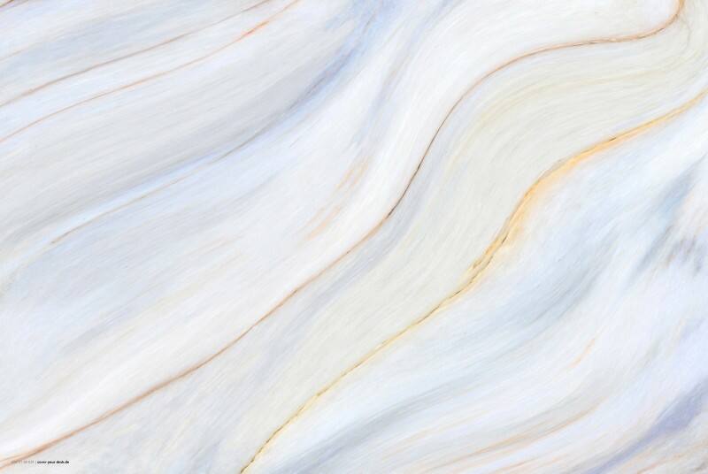 cover your desk Marmer Bureauonderlegger Vinyl Crème 40 x 60 cm