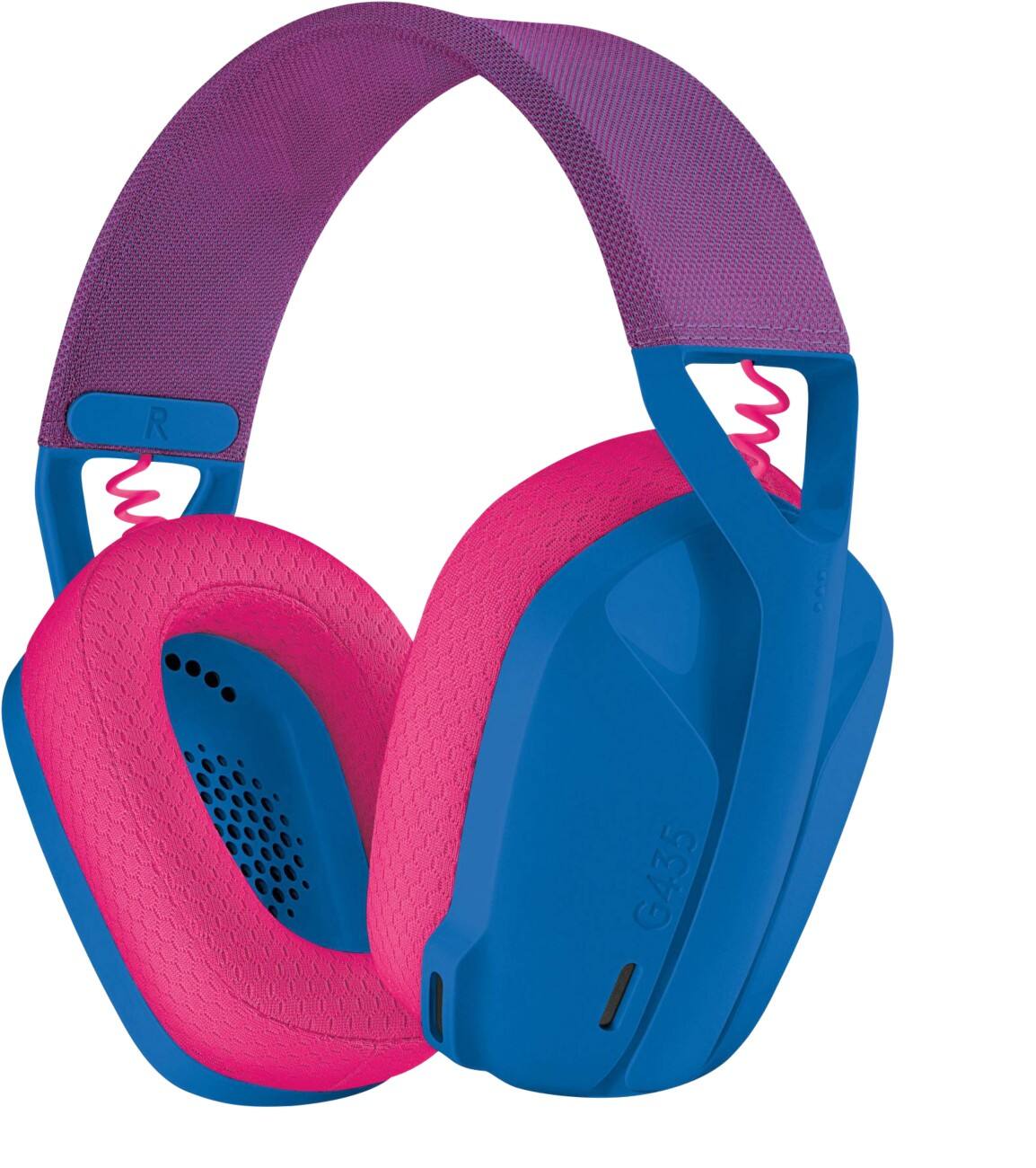 Logitech Wireless 7.1 G435 Bedraad & Draadloos Gaming-headset Met bluetooth Blauw