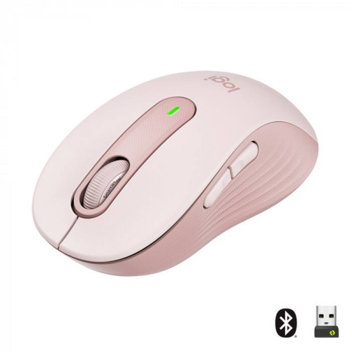 Logitech Draadloze muis M650 Roze 910-006254