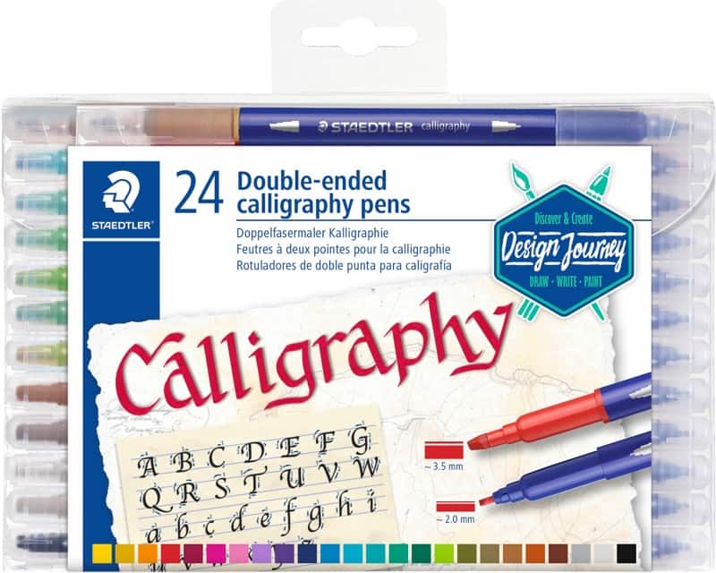 STAEDTLER Kaligrafeerpen Kleurenassortiment 24 Stuks