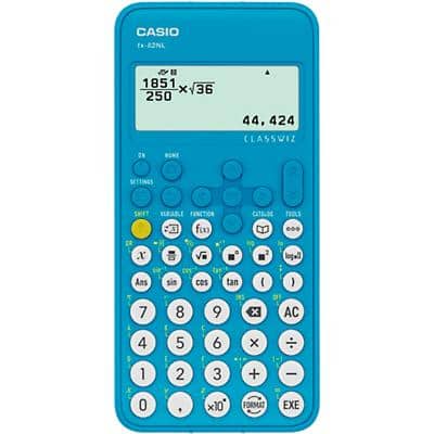 Casio Wetenschappelijke rekenmachine FX-82NL Blauw