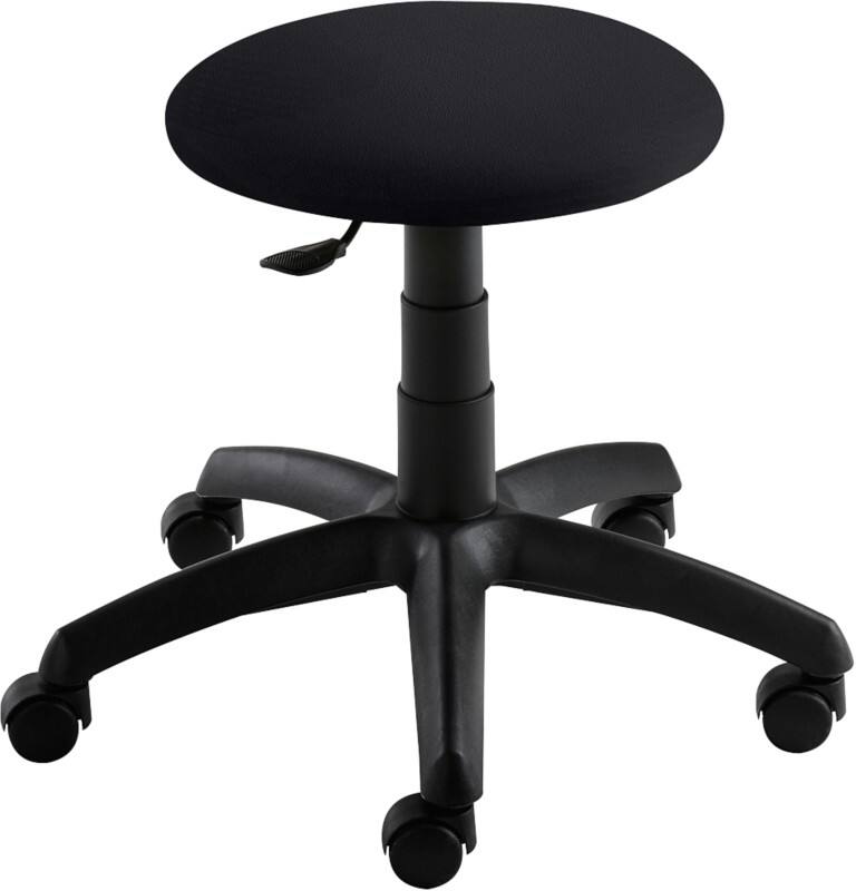 mayer sitzmöbel 1282 Draaikruk Stof Zwart 600 x 550 x 500 mm