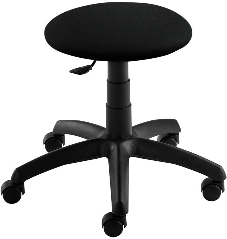 mayer sitzmöbel 1282 Draaikruk Stof Zwart 600 x 550 x 500 mm