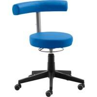 Mayer Sitzmöbel Draaikruk Stof Blauw