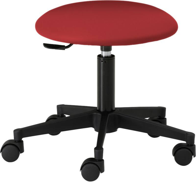 mayer sitzmöbel Draaikruk Stof Rood 1350_30311 500 x 500 x 520 mm