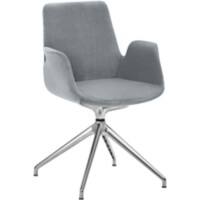 Mayer Sitzmöbel Fauteuil Gevlekt-lichtblauw Polyester