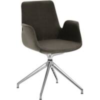 Mayer Sitzmöbel Fauteuil Gevlekt-bruin Polyester