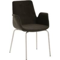Mayer Sitzmöbel Fauteuil Gevlekt-bruin Polyester