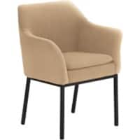 mayer sitzmöbel 2524 Fauteuil Vaste armleuning Beige 120 kg 6.700 x 565 x 855 mm