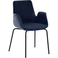 Mayer Sitzmöbel Fauteuil Donkerblauw Polyester