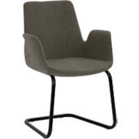 Mayer Sitzmöbel Fauteuil Gevlekt-bruin Polyester