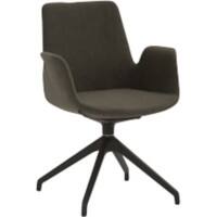 Mayer Sitzmöbel Fauteuil Gevlekt-bruin Polyester