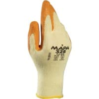 Mapa Professional Titan 328 Niet-wegwerp Werkhandschoenen Latex Ongepoederd Extra Large (XL) Geel 2 Handschoenen