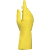 Mapa Professional Vital 124 Schoonmaakhandschoenen Latex Ongepoederd Extra Extra Large (XXL) Geel 2 Handschoenen 