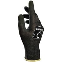 Mapa Professional Krytech 643 Werkhandschoenen Nitrile foam Medium (M) Zwart