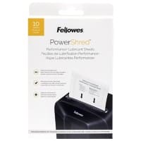 Fellowes Powershred Olievellen voor Cross-Cut, Mini-Cut en Micro-Cut versnipperaars 10 Stuks