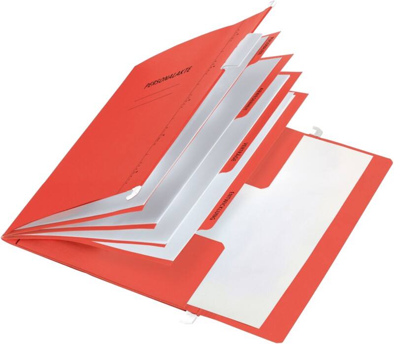 PAGNA Sorteermap Rood Karton 44105-01