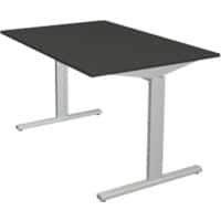 Kerkmann Form 2 Bureau Rechthoekig Antraciet T-Voet 1.200 (B) x 800 (D) x 820 (H) mm