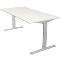 Kerkmann Form 2 Bureau Rechthoekig Wit T-Voet 1.600 (B) x 800 (D) x 820 (H) mm