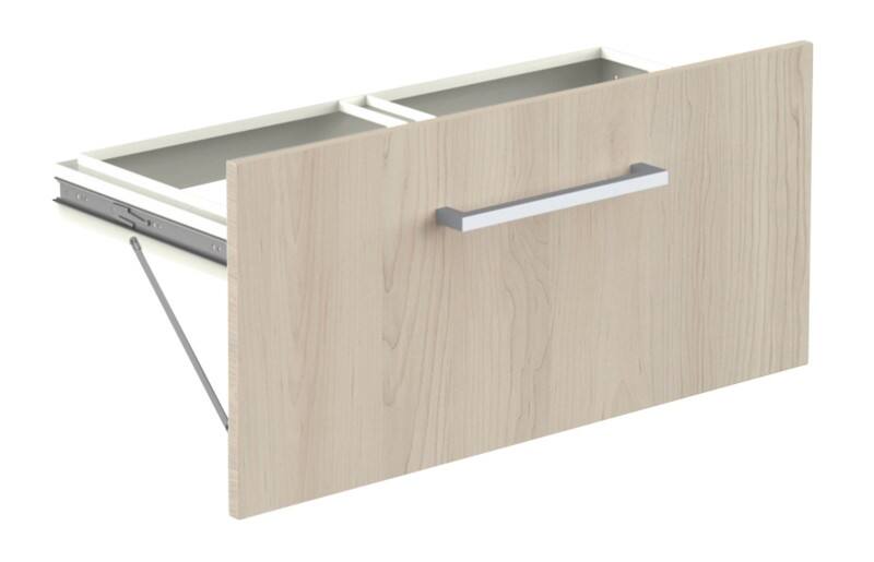 Kerkmann Form 4 Hout Lade-inzetstuk 700 x 265 x 300 mm Lichtbruin