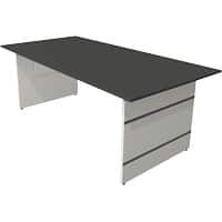 Kerkmann Form 4 Bureau Rechthoekig Antraciet Wang 2.000 (B) x 1.000 (D) x 760 (H) mm