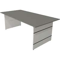 Kerkmann Form 4 Bureau Rechthoekig Grafiet Wang 2.000 (B) x 1.000 (D) x 760 (H) mm