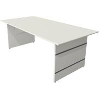 Kerkmann Form 4 Bureau Rechthoekig Wit Wang 2.000 (B) x 1.000 (D) x 760 (H) mm