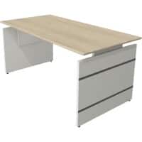 Kerkmann Form 4 Bureau Rechthoekig Ahorn Wang 1.600 (B) x 800 (D) x 760 (H) mm