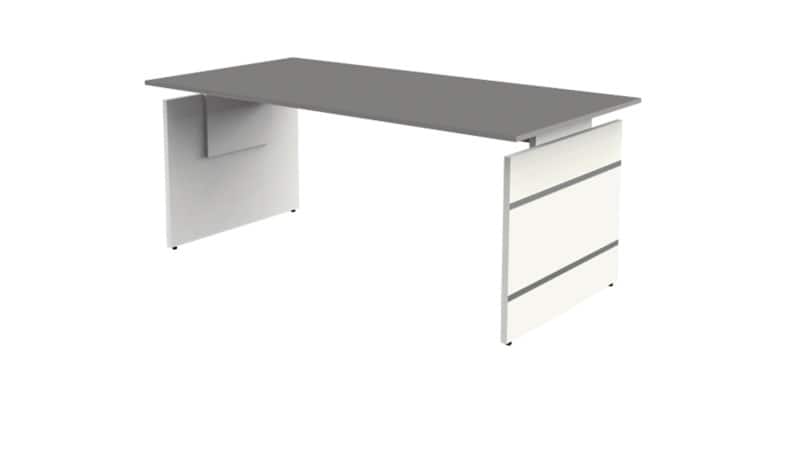 Kerkmann Form 4 Bureau Rechthoekig Grafiet Wang 1.800 (B) x 800 (D) x 760 (H) mm