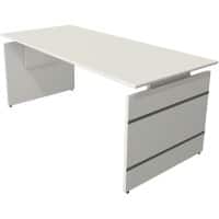 Kerkmann Form 4 Bureau Rechthoekig Wit Wang 1.800 (B) x 800 (D) x 760 (H) mm