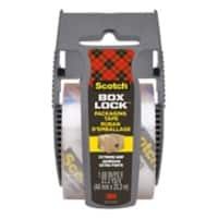 Scotch Box Lock Verpakkingstape met Afroller Transparant Super Sterk 48 (B) mm x 20,3 m (L)  PP (Polypropylen) 78,8 Micron