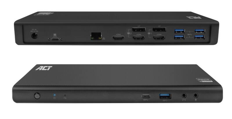 ACT Dockingstation AC7048 Zwart
