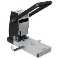 Rapesco 2 Gaten Perforator Metaal 300 Vellen 2160 Zilver, zwart