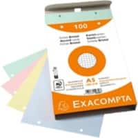 Exacompta Indexkaarten 10658E A5 Kleurenassortiment 15 x 21,2 x 2,5 cm Pak van 10