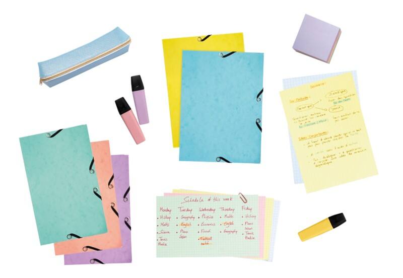 Exacompta Indexkaarten 55566E A5 Kleurenassortiment 14,8 x 21 x 0,6 cm Pak van 10