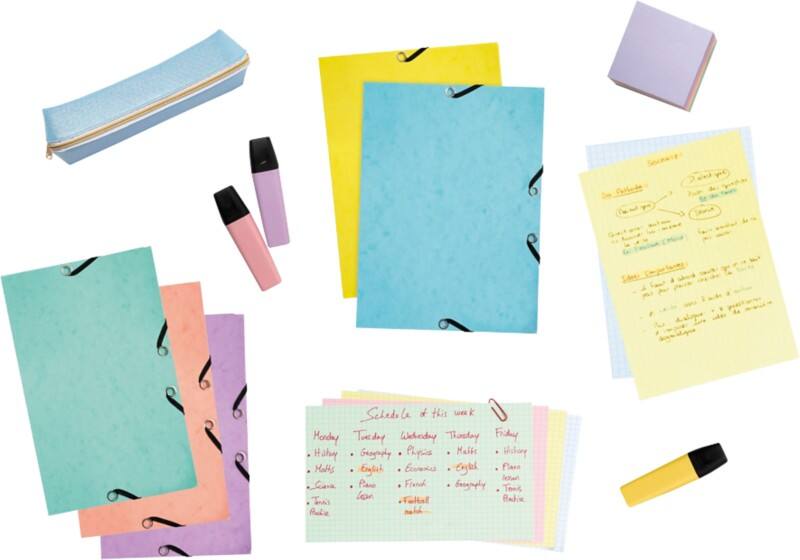 Exacompta Indexkaarten 55577E 125 x 200 mm Kleurenassortiment 12,5 x 20 x 0,6 cm Pak van 10